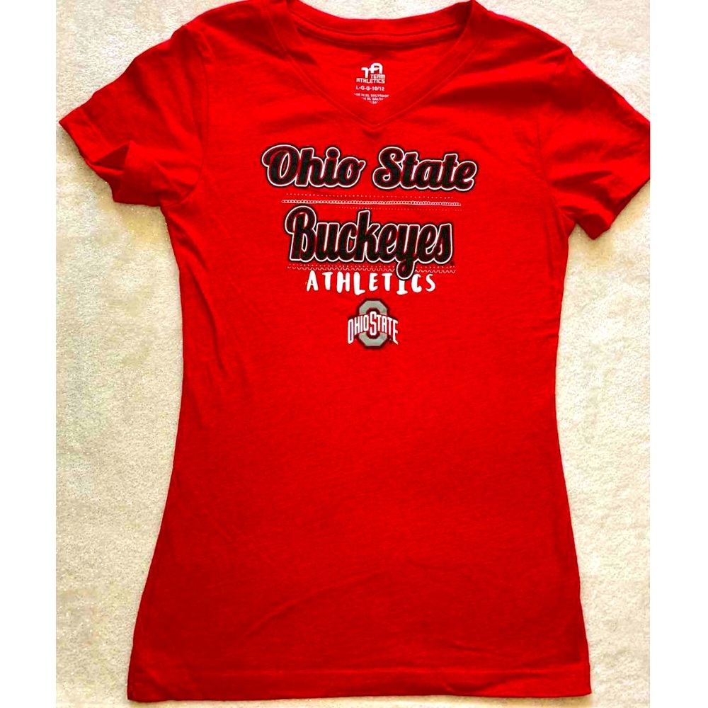 Girls Large Ohio State Buckeyes T-Shirt